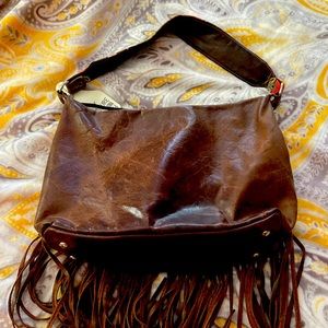 Holy cow couture cow hide medium bag